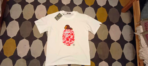 Bathing ape white - a,