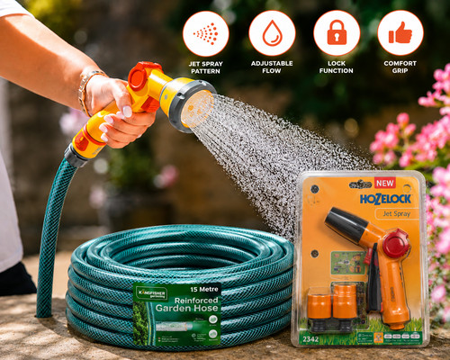 Hozelock hose pipe attachment - hozelock,