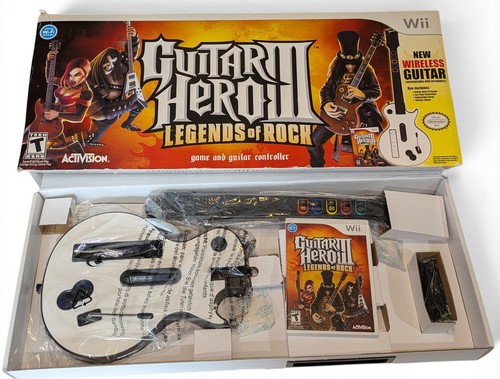 Nintendo wii guitar hero - wii, 3