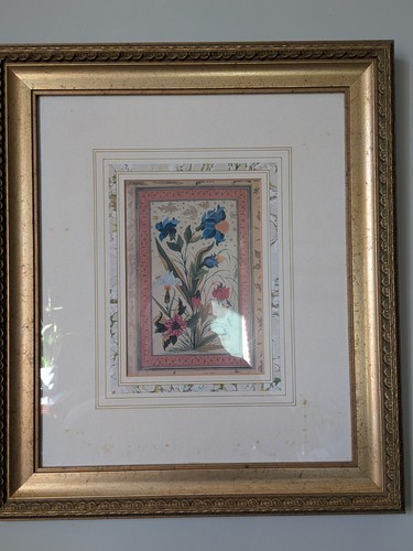 Framed indopersian mughal - indopersian,