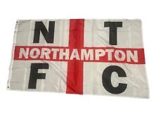 Northampton Town FC Flag 5ft by 3ft - Shirt Scarf Badge Poster Stickers Cobblers