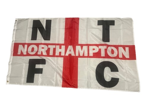 Northampton town flag - northampton, 5ft