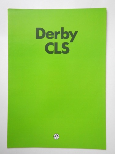Volkswagen derby cls orig 1980 - volkswagen,