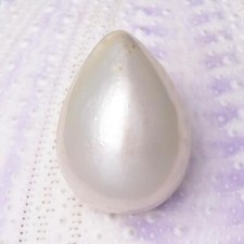 Cream White Mabe Pearl