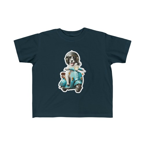 Kids cute dog on an - 6y,