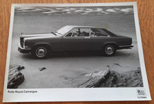 ROLLS ROYCE CAMARGUE press