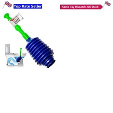 Compact Toilet Plunger with Unique Accordion System – Trust Luigi for Clogs!