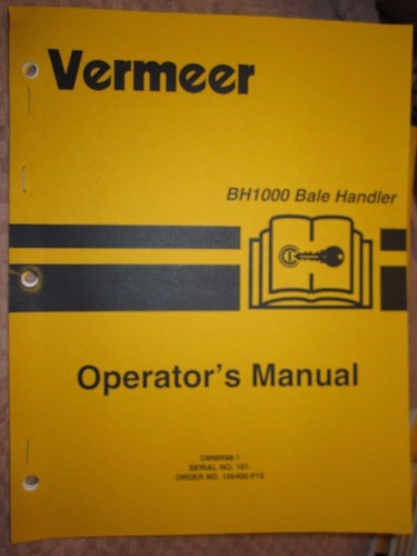 Vermeer bh1000 bale handler - bh1000,