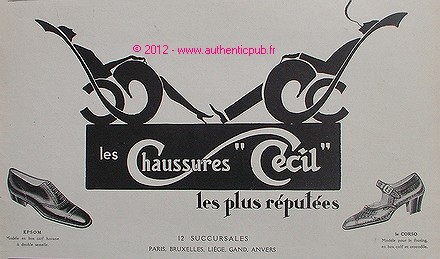 Advertising shoes cecil epsom - advertising,