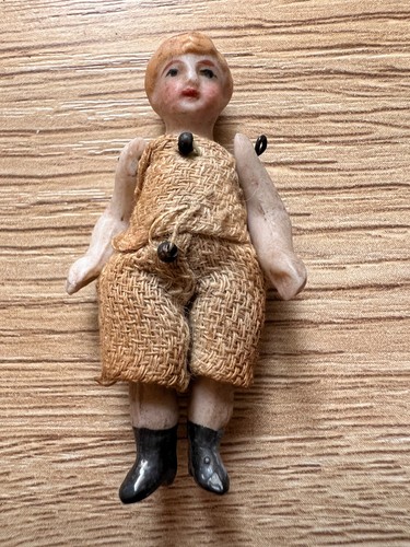 Antique miniature bisque dolls - miniature,