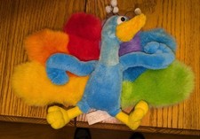 NBC Kidz Peacock Plush Stuffed
