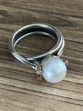 Rare Pandora Silver & 14K Gold