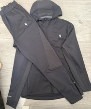 YELIRWORLD Men's Black Hooded