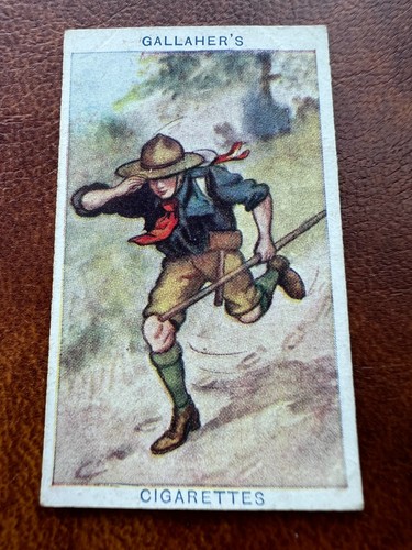 Gallaher cigarette card boy - card,