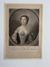 Antique Mezzotint Engraving