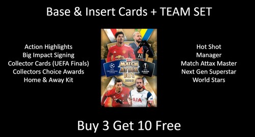 Topps match attax 101 - attax, 2020/21