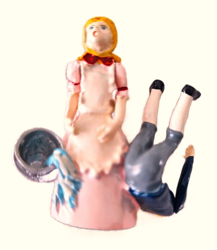 Vintage jack jill pewter - jack, &