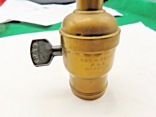 Salvaged antique brass s - salvaged,