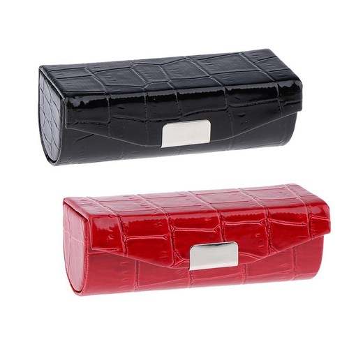 Leather holder with - 2x,