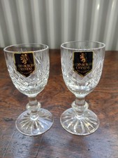 Vintage Edinburgh Crystal Pair
