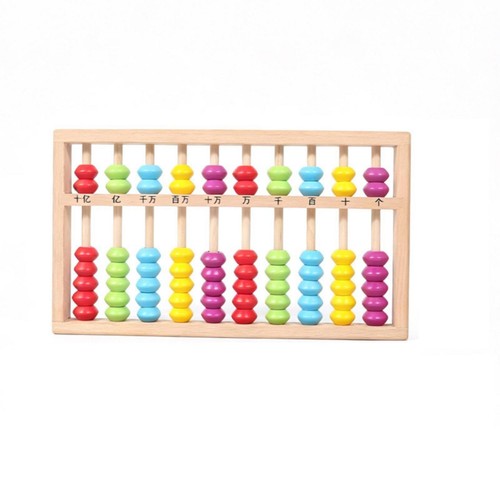Soroban colorful wooden abacus - colorful,