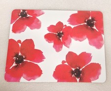 4pc Red Poppy Table Placemats