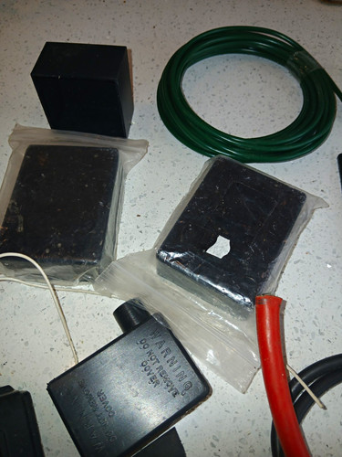 Job lot marine electrical bits - job,