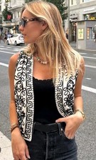 ZARA Embroidered Gilet