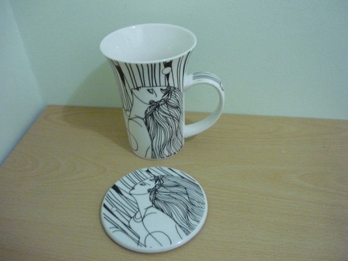 Tall mug coaster glamour - &,