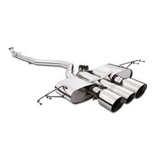 3" STAINLESS STEEL CATBACK EXHAUST SYSTEM FOR HONDA CIVIC FK8 2.0 TYPE R 2017+