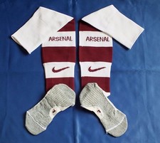 New Arsenal Seasons 2007-2009 Player Issue Away 3rd Socks Size Large 7.5-11.5