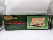 RARE Jaques London: Chelsea Indoor Croquet Set (Missing One Hoop & 4 Markers)