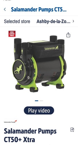 Salamander ct50 xtra shower - ct50,