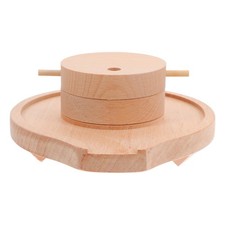 Wooden grinding stone mini - wooden,