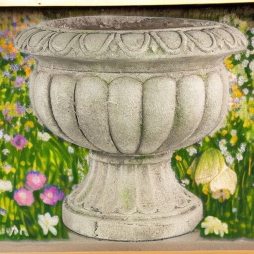 Large garden urn planter - urn, 32cm