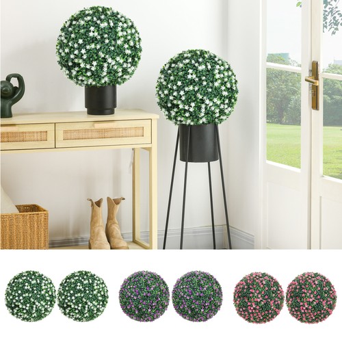 40cm artificial topiary - artificial, balls