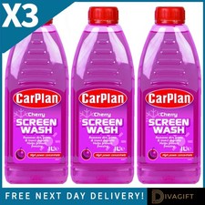 3 x CARPLAN CHERRY SCENTED ALL