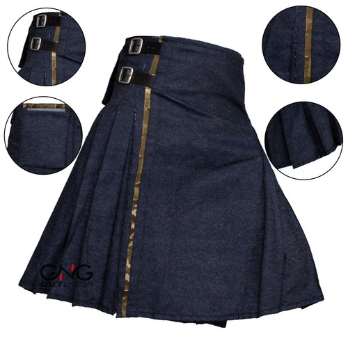 Scottish blue denim utility - scottish,