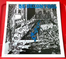 SS Decontrol Get It Away/Steroid Maximus Record Cover Art PICTURE / PRINT 11.5"