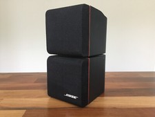 1 X BOSE BLACK RED LINE DOUBLE