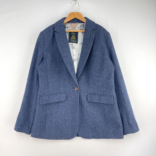 Joules wool blazer womens - wool,