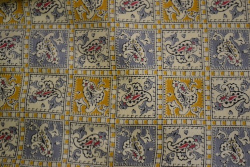 Vintage tootal cravat - vintage, mustard