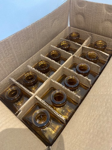 Job lot glass bottles 12 - job,