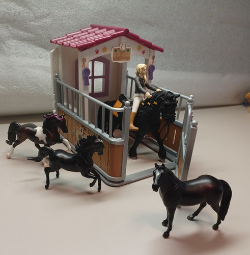 Schleich horse box tori - tori, &