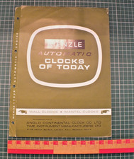 KIENZLE AUTOMATIC CLOCKS OF TODAY PRICE LIST 1966