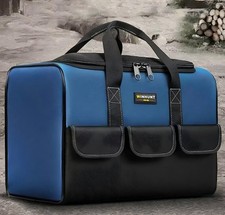 14" 17" 18" Portable Tool Bag Heavy Duty Waterproof Electrician Storage Box Case