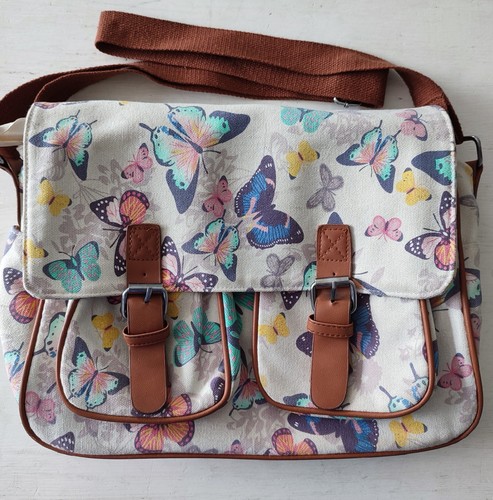Ladies shoulder bag butterfly - bag,