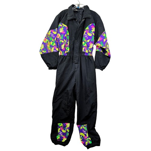 Vintage 80s womens ski suit - 80s,