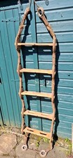 Vintage Wood And Rope Ladder