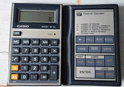 Casio vintage financial - casio,